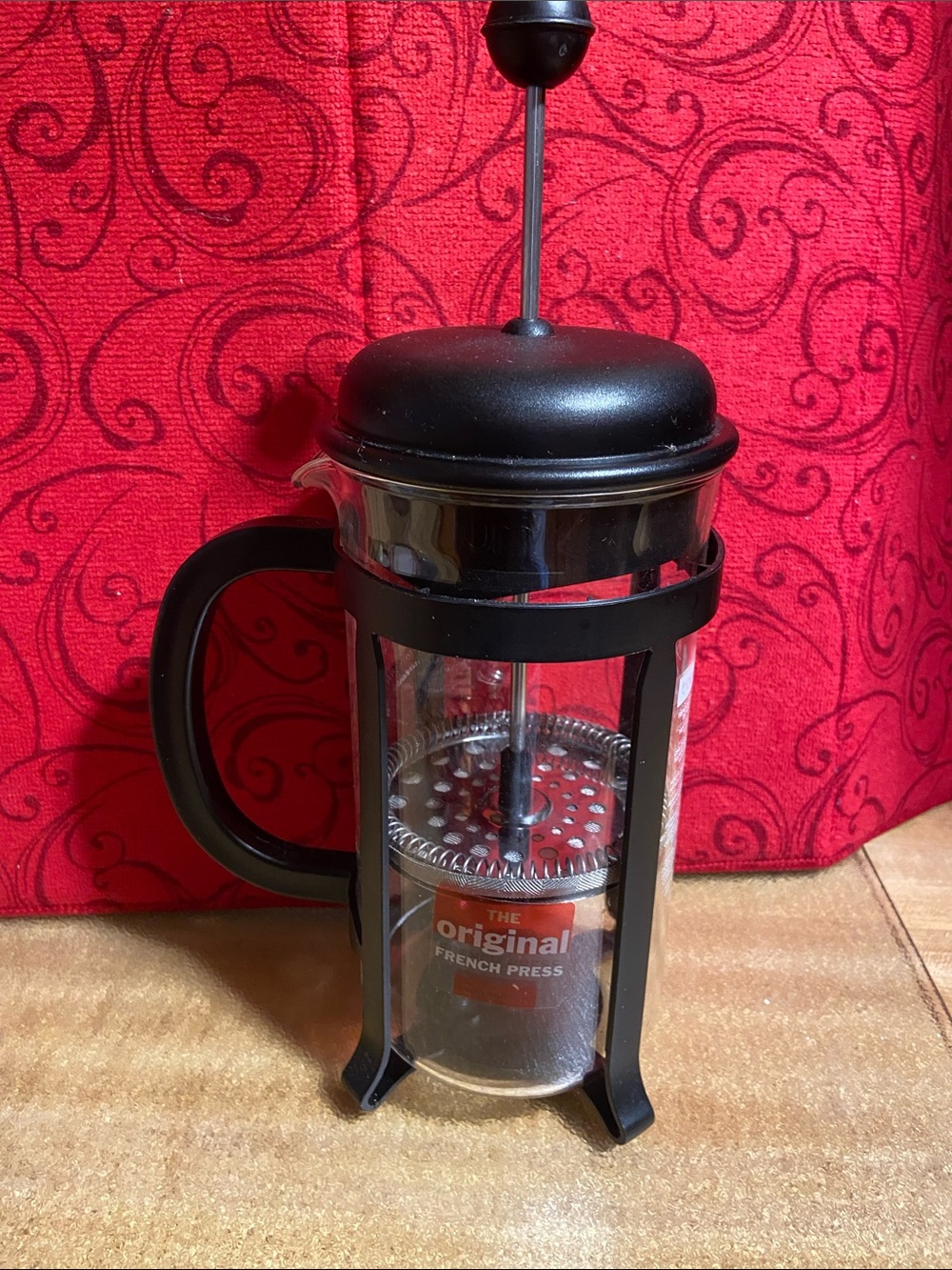 French Press Coffee Maker - Black BODUM  Used 1 time.